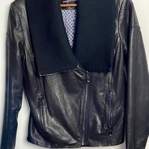 Andrew Marc Leather Jacket Size M